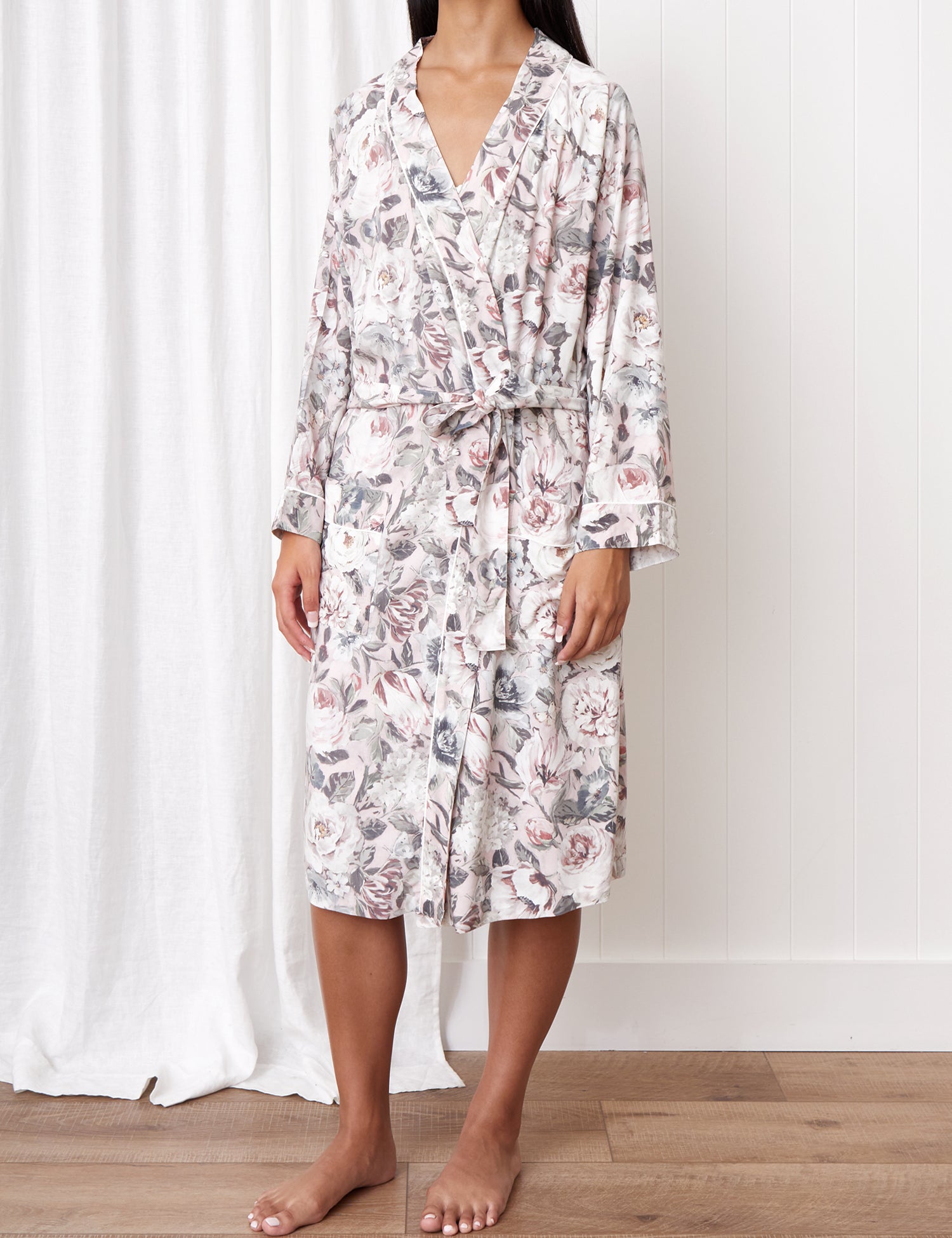 Amelia Robe | Floral-1