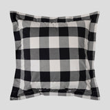 Anawhata European Pillowcase | Black Natural-3