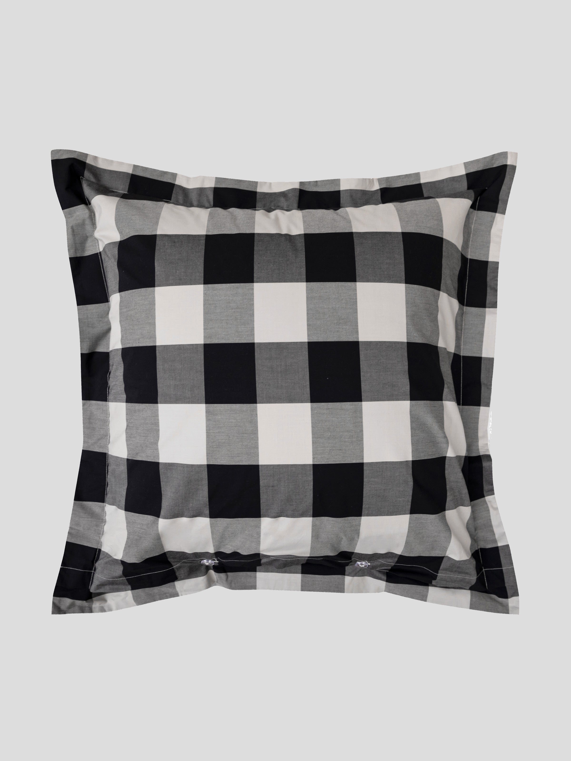 Anawhata European Pillowcase | Black Natural-3