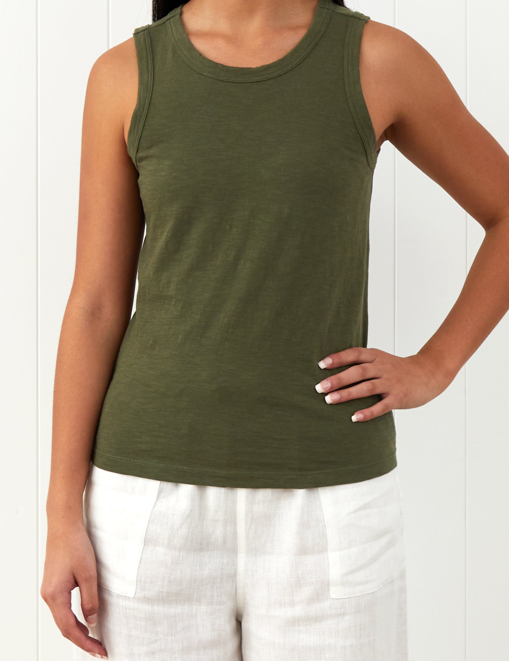 Andie Singlet | Green-3