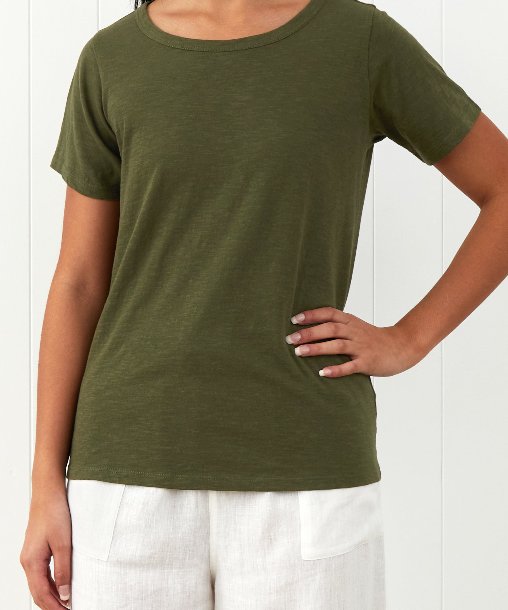 Andie Tee Shirt | Green-3