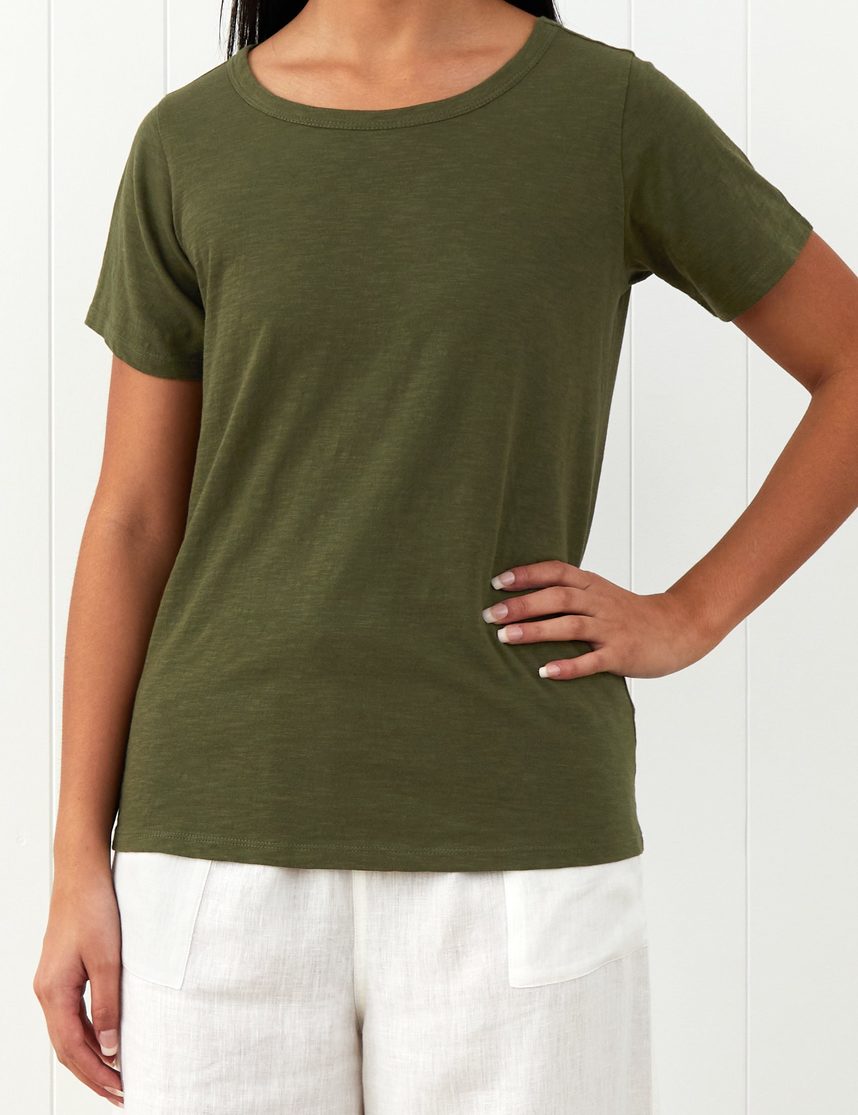 Andie Tee Shirt | Green-3