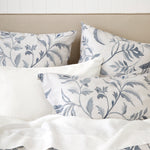 Antoinette Duvet Cover Set | Blue Leaf-2