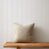 Antoinette Square Cushion Cover | Blue Leaf-3