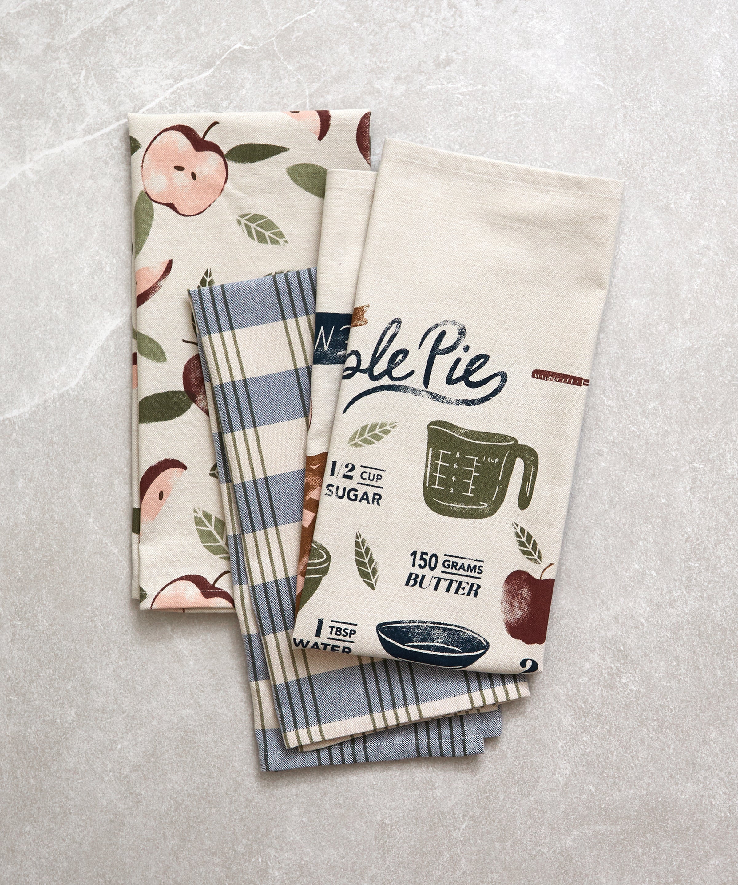 Apple Grove Tea Towel Set 3 | Multi-1