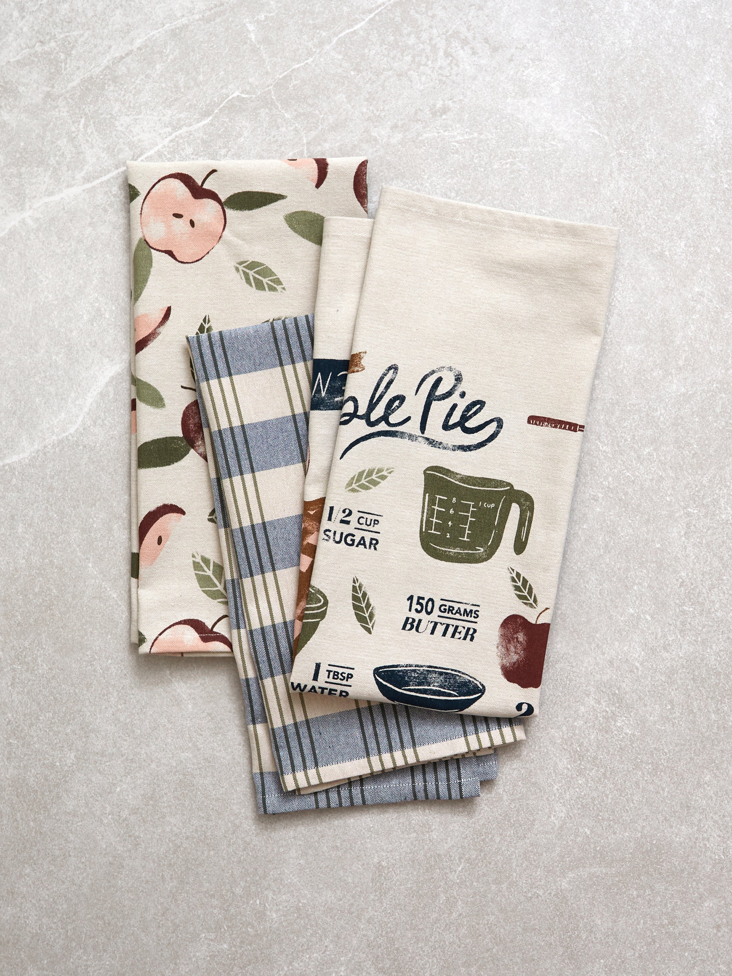 Apple Grove Tea Towel Set 3 | Multi-1