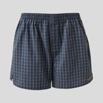 Archer Mens Boxer Shorts | Blue Check-1