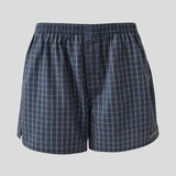 Archer Mens Boxer Shorts | Blue Check-1