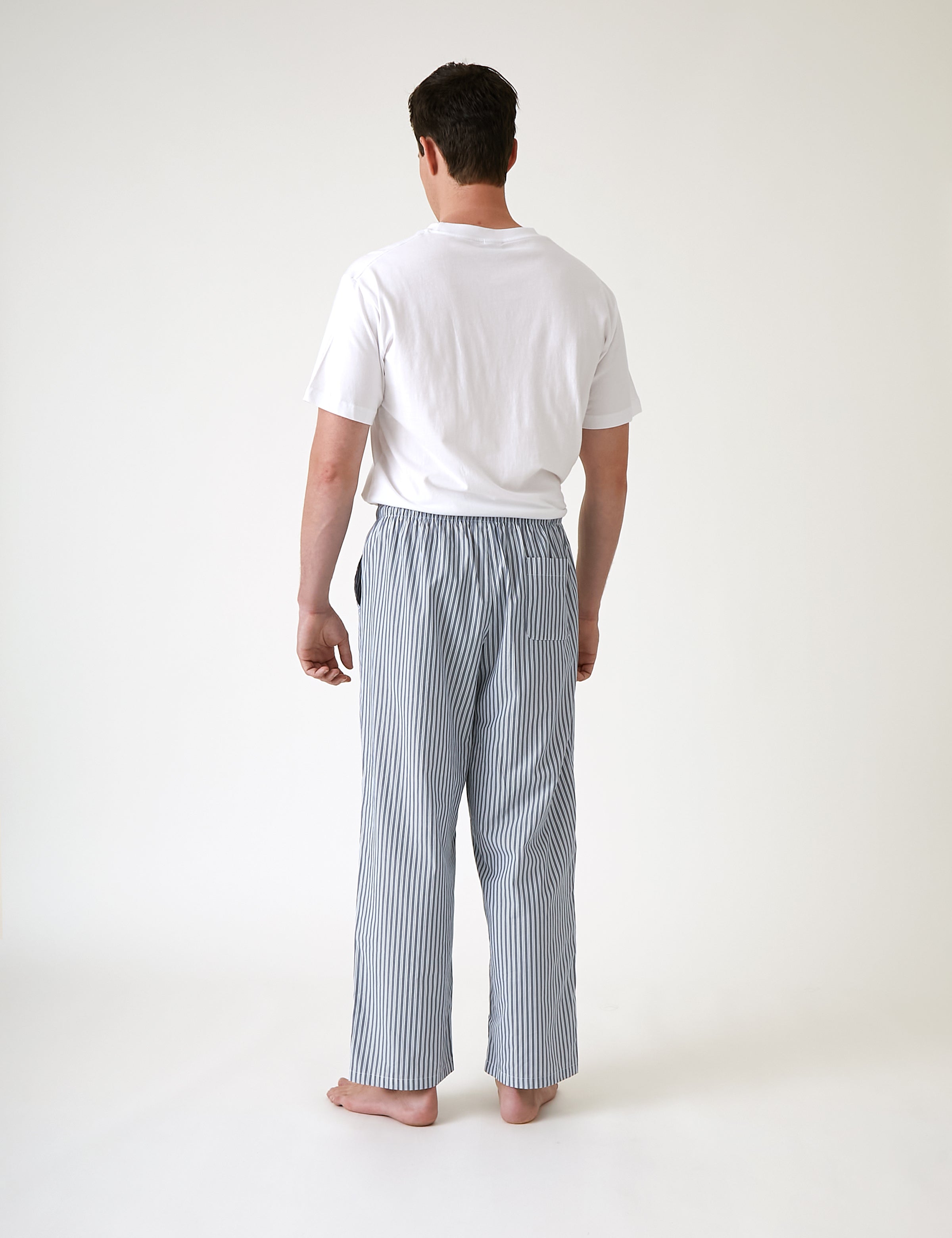 Ashtons Men's PJ Pants | Blue Stripe-4