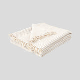 Athens Waffle Throw | White Natural-1