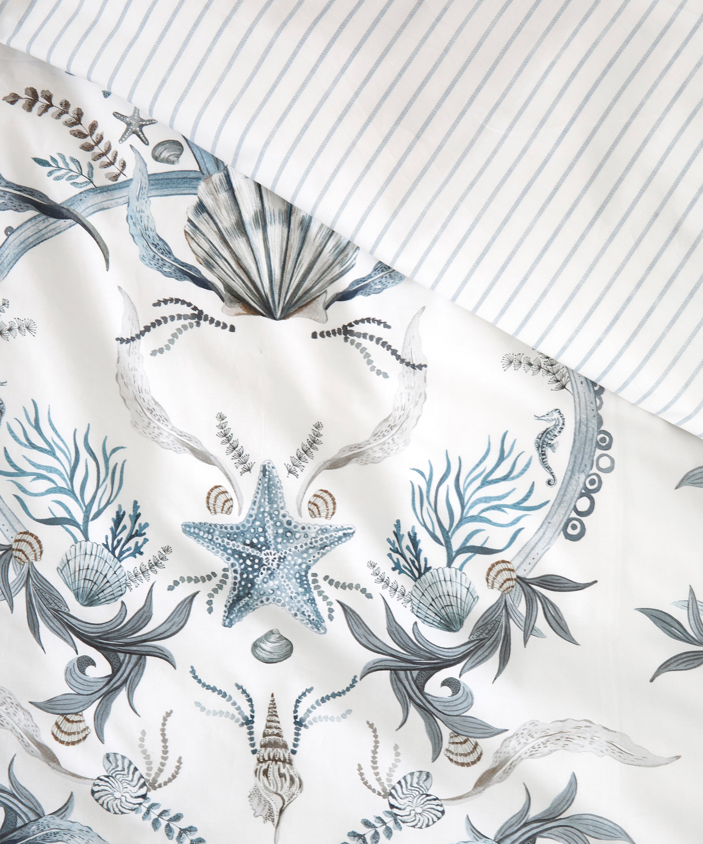 Atlantis Duvet Cover Set | Blue-4