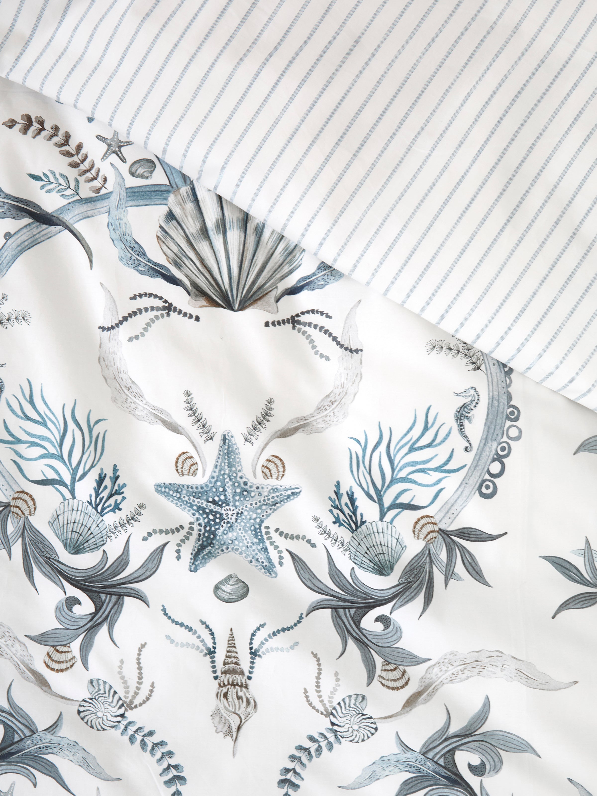 Atlantis Duvet Cover Set | Blue-4