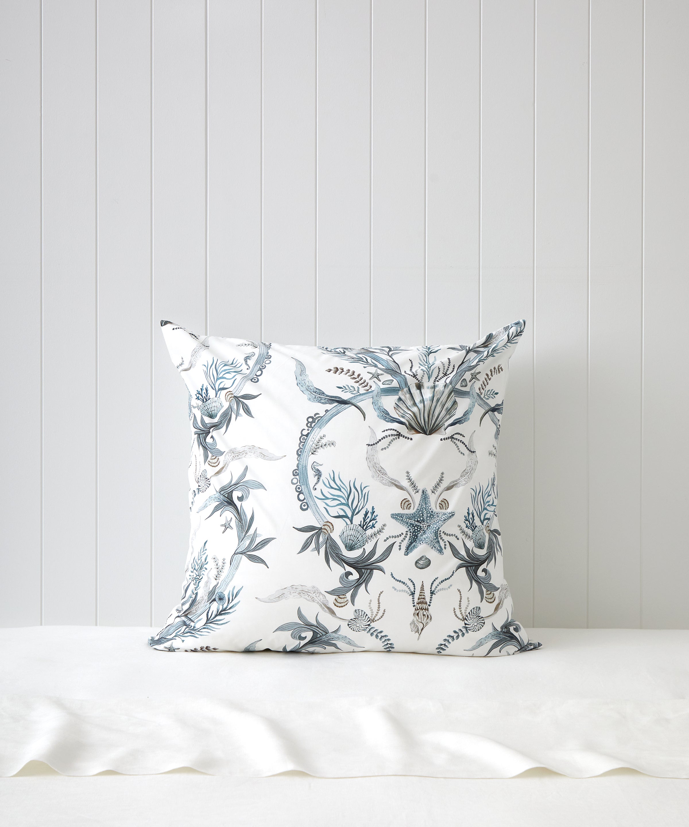 Atlantis European Pillowcase | Blue-1