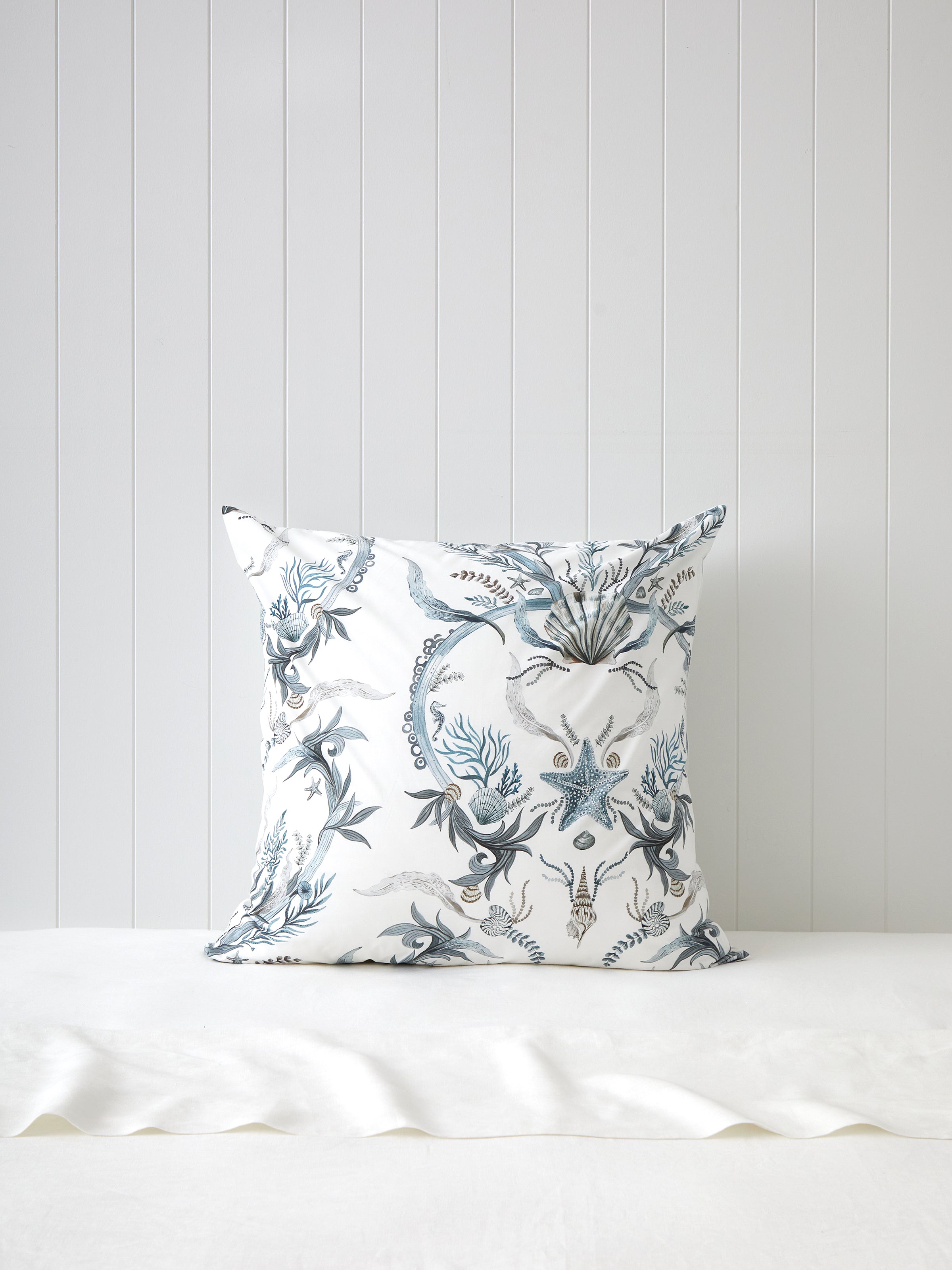 Atlantis European Pillowcase | Blue-1