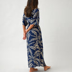 Bahama Modal Kaftan | Navy Blue-4