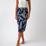 Bahama Modal Sarong | Navy Blue-1