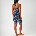 Bahama Modal Sarong | Navy Blue-4