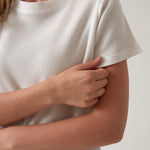 Balance Waffle Knit Tee Shirt | White-2