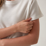 Balance Waffle Knit Tee Shirt | White-2