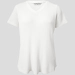 Balance Waffle Knit Tee Shirt | White-2