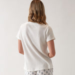 Balance Waffle Knit Tee Shirt | White-4