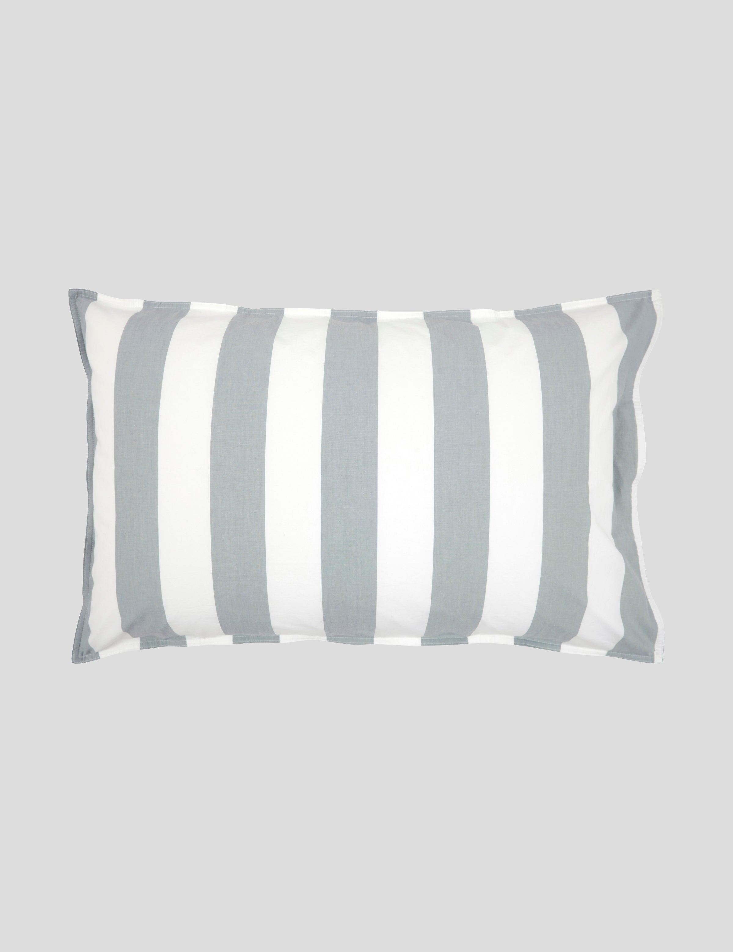 Bayside Standard Pillowcase Set | Blue Stripe-1