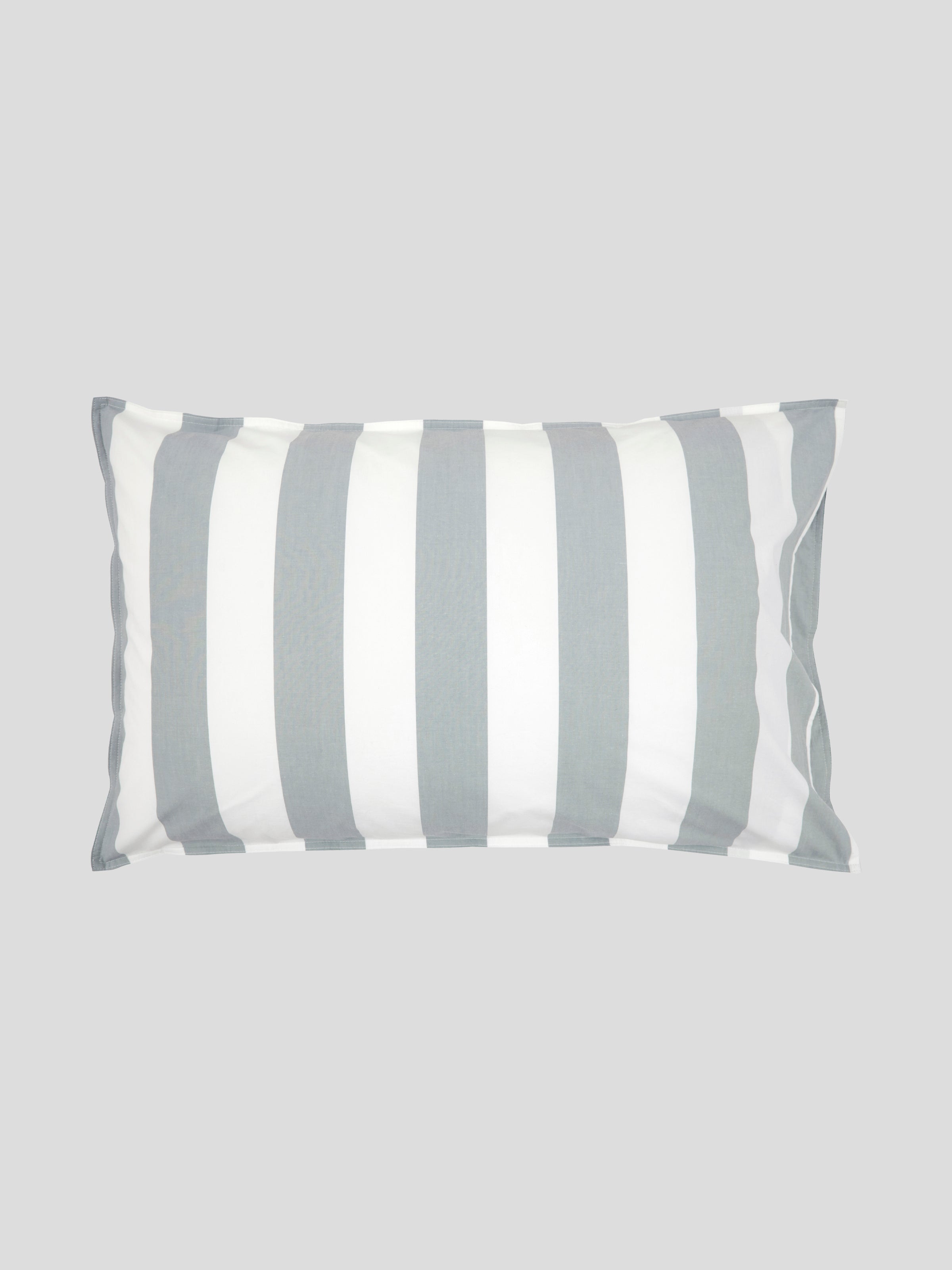 Bayside Standard Pillowcase Set | Blue Stripe-3