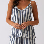 Beau Cami | Blue Stripe-1