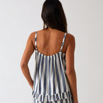 Beau Cami | Blue Stripe-4
