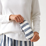 Beau Eye Mask | Blue Stripe-1