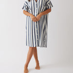 Beau Nightshirt | Blue Stripe-1