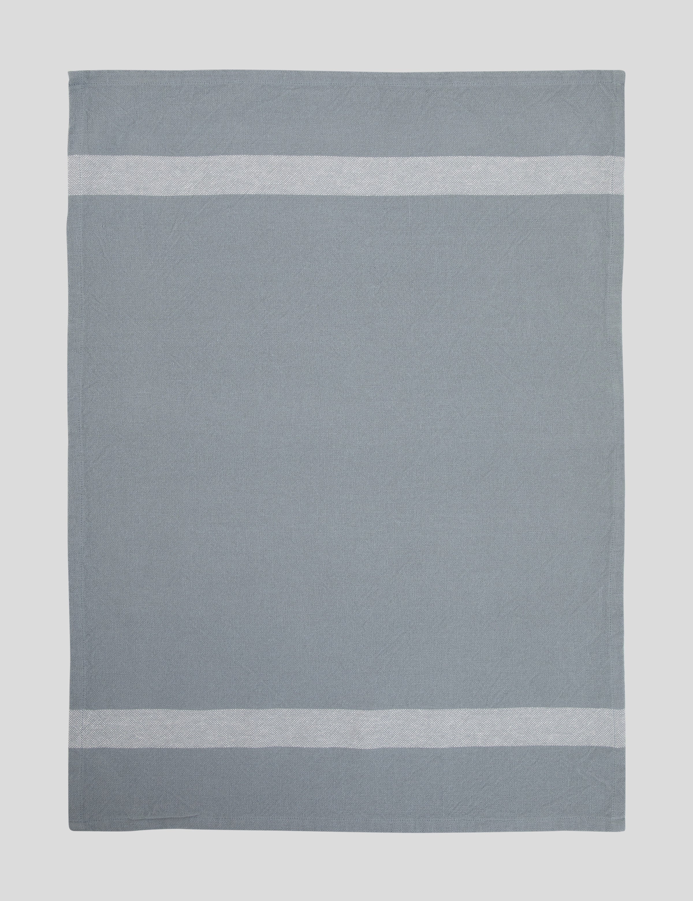 Beaumont Tea Towel Set of 2 | Blue White-2