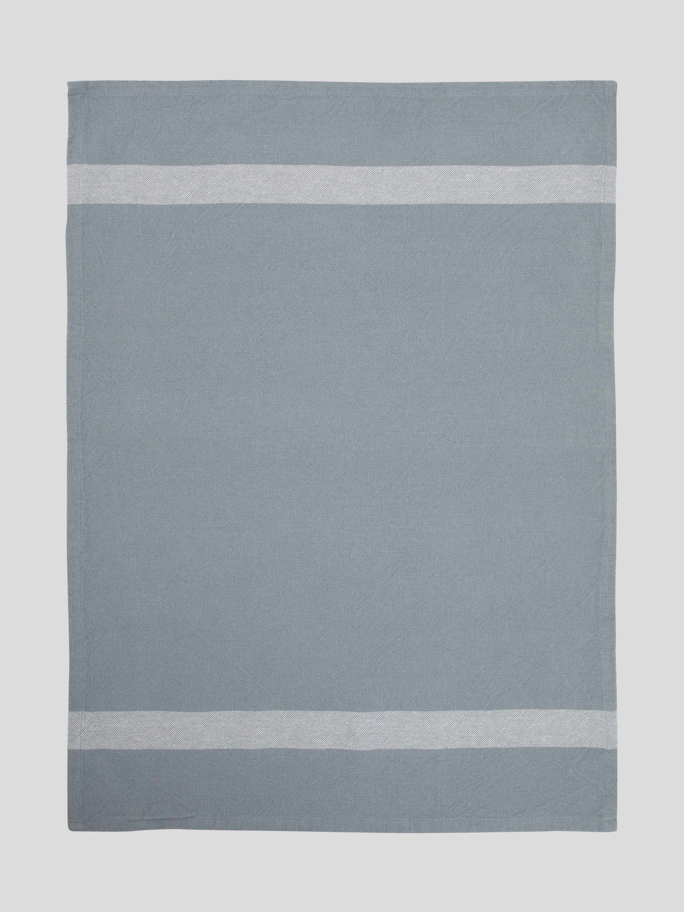 Beaumont Tea Towel Set of 2 | Blue White-2