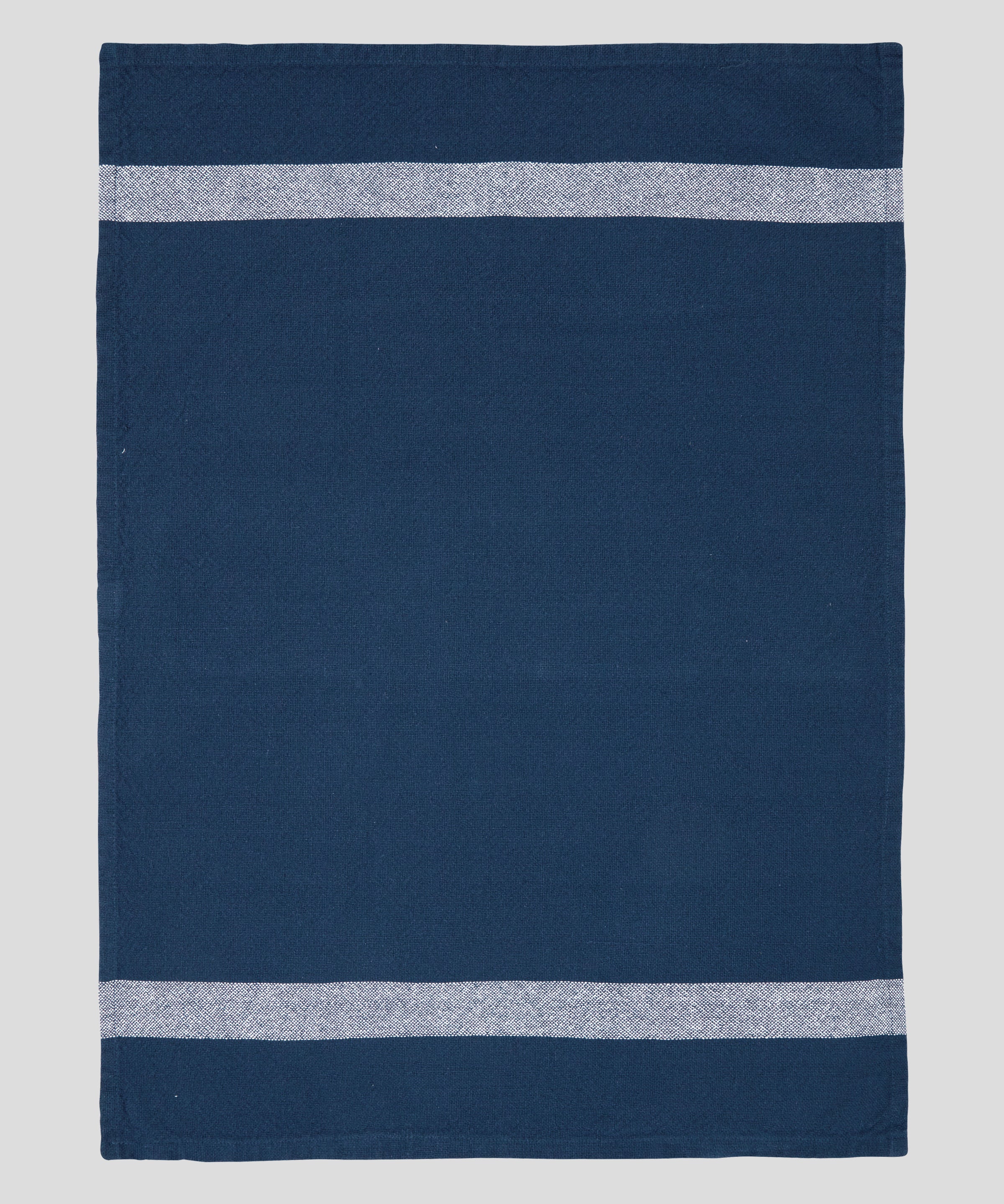 Beaumont Tea Towel Set of 2 | Navy White-2