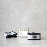 Bedding Organiser Bands Set of 2 | Grey-1