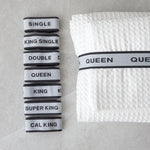 Bedding Organiser Bands Set of 2 | Grey-2