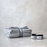 Bedding Organiser Bands Set of 2 | Grey-4