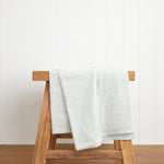 Bee Cosy Stripe Muslin Baby Wrap | Green-1