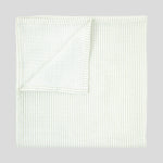 Bee Cosy Stripe Muslin Baby Wrap | Green-3