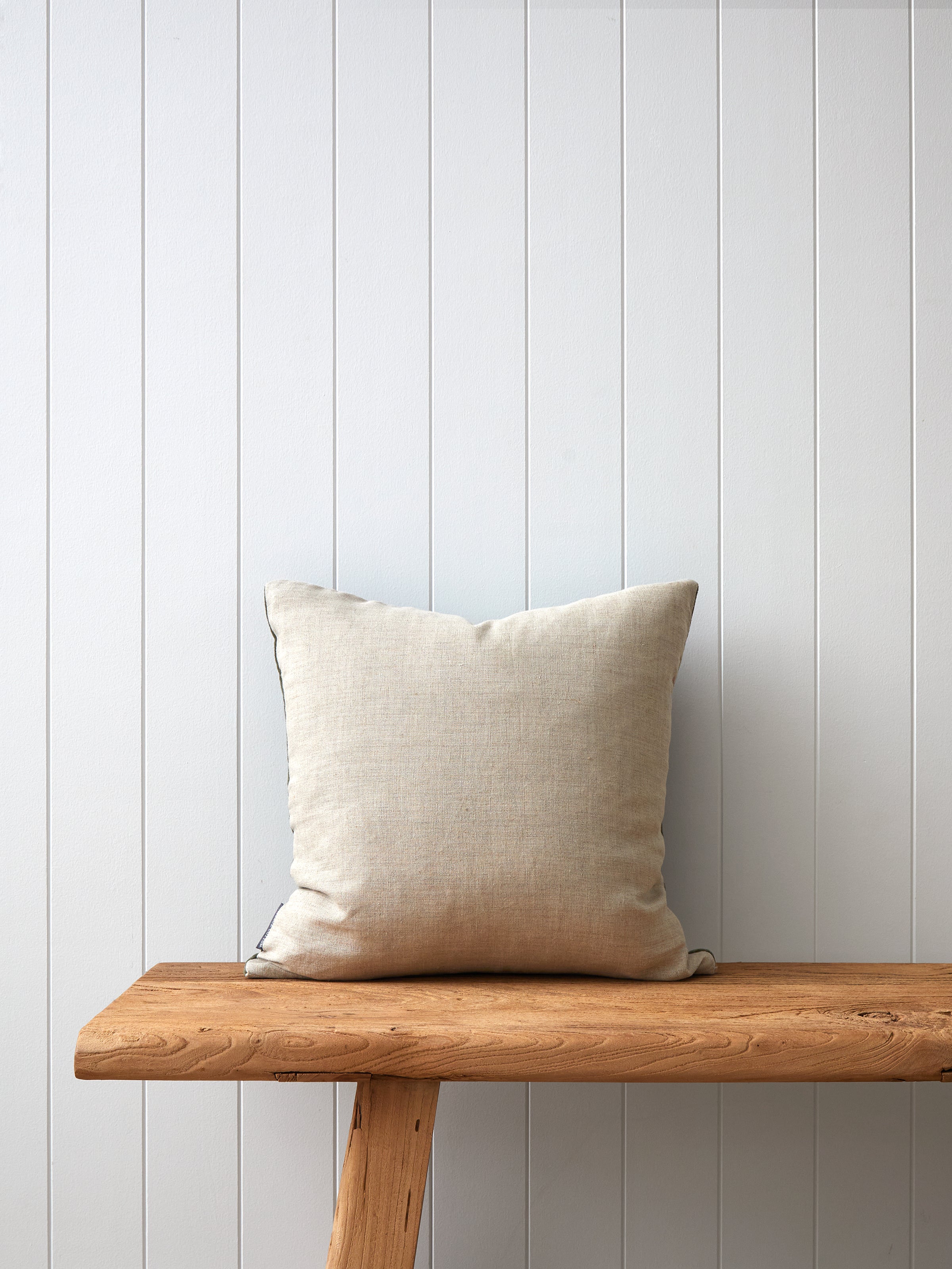 Bee Embroidered Square Cushion Cover | Multi-2