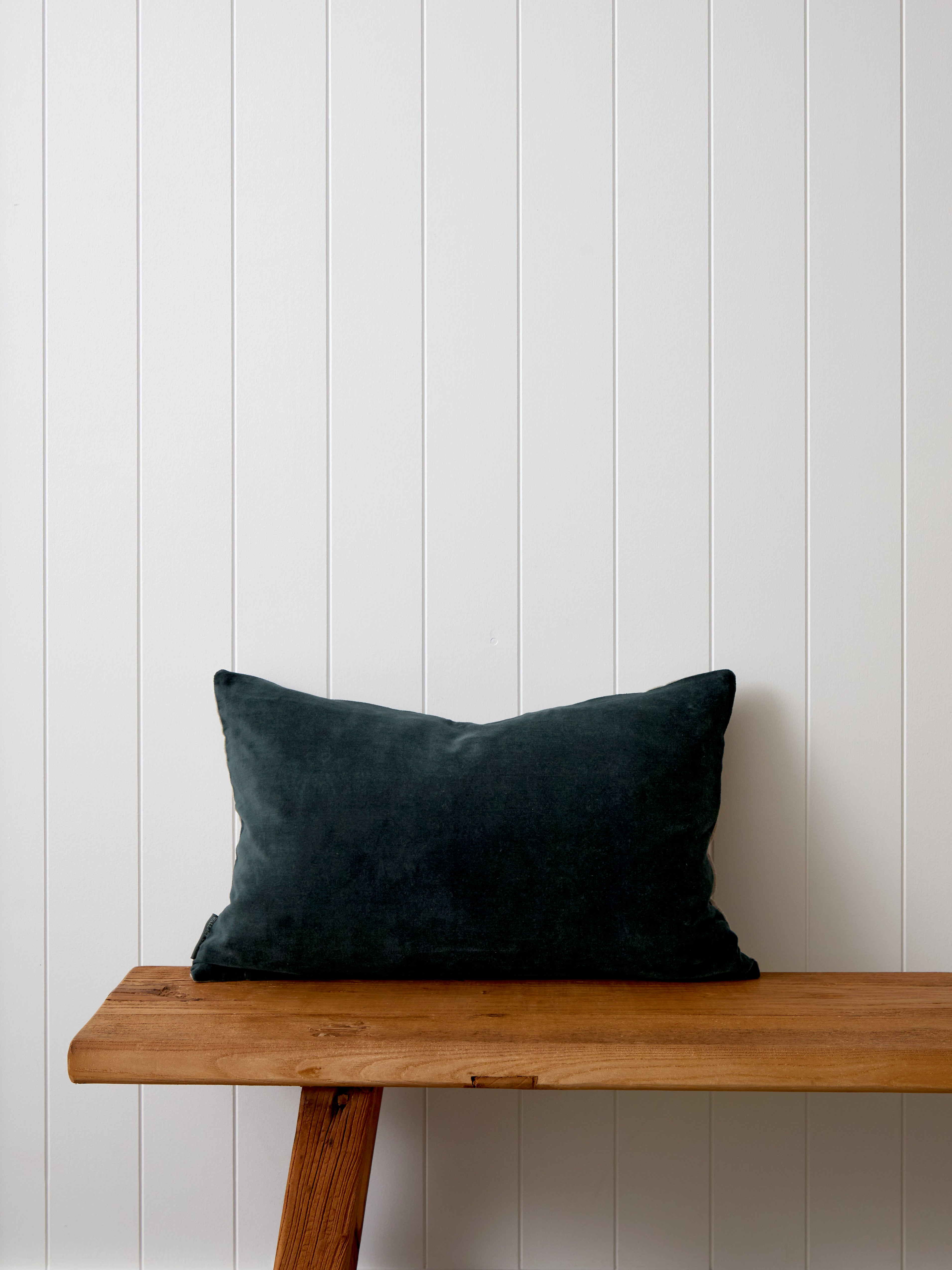 Bee Swarm Embroidered Rectangle Cushion Cover | Midnight-3