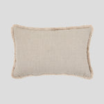 Bee Swarm Embroidery Rectangle Cushion Cover | Tussock Natural-3
