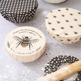 Beekeeper Dish Cover Set of 4 | Black Natural-2