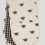 Beekeeper Double Oven Glove | Natural Black-1