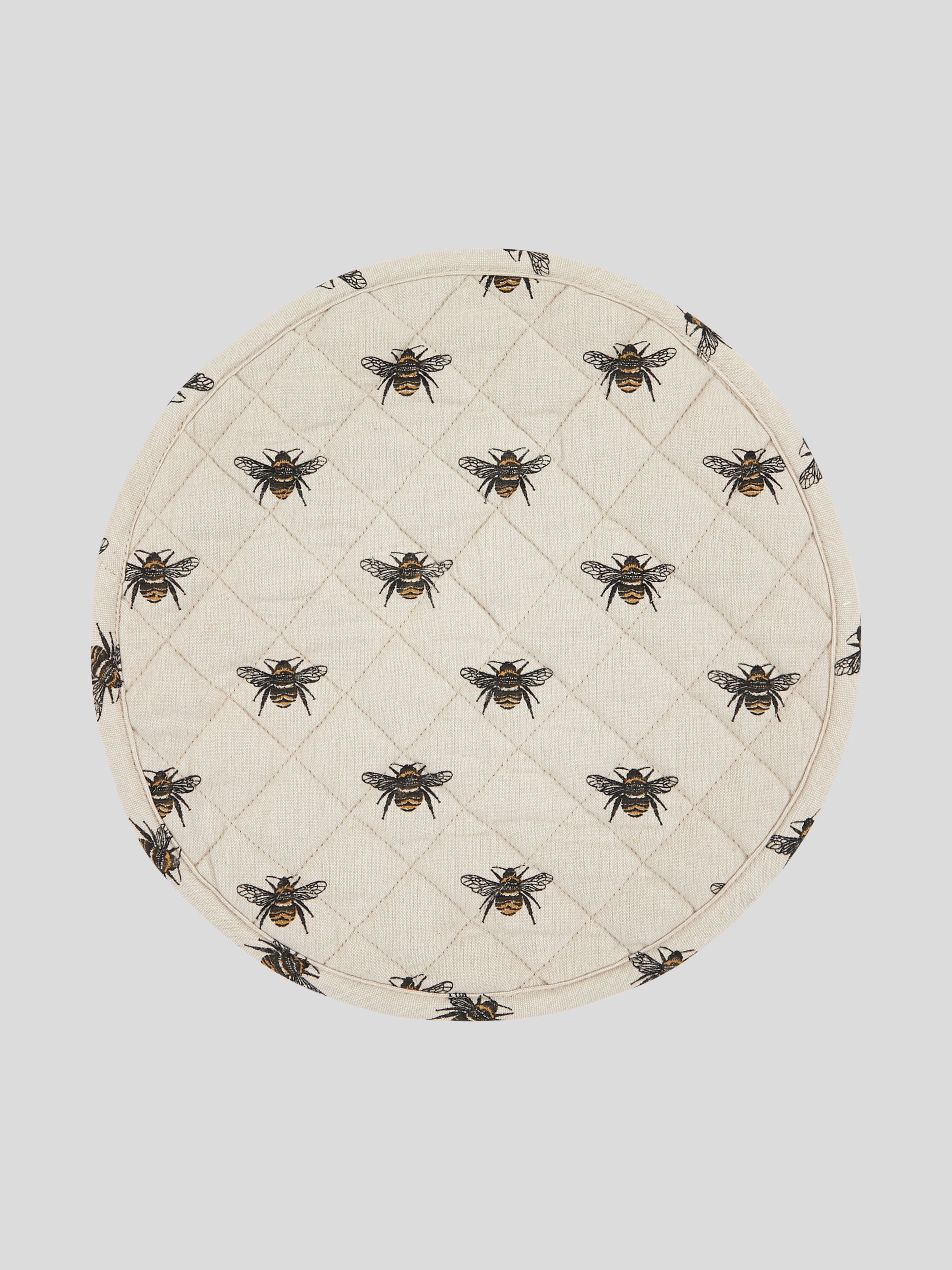 Beekeeper Placemat | Natural Black-1