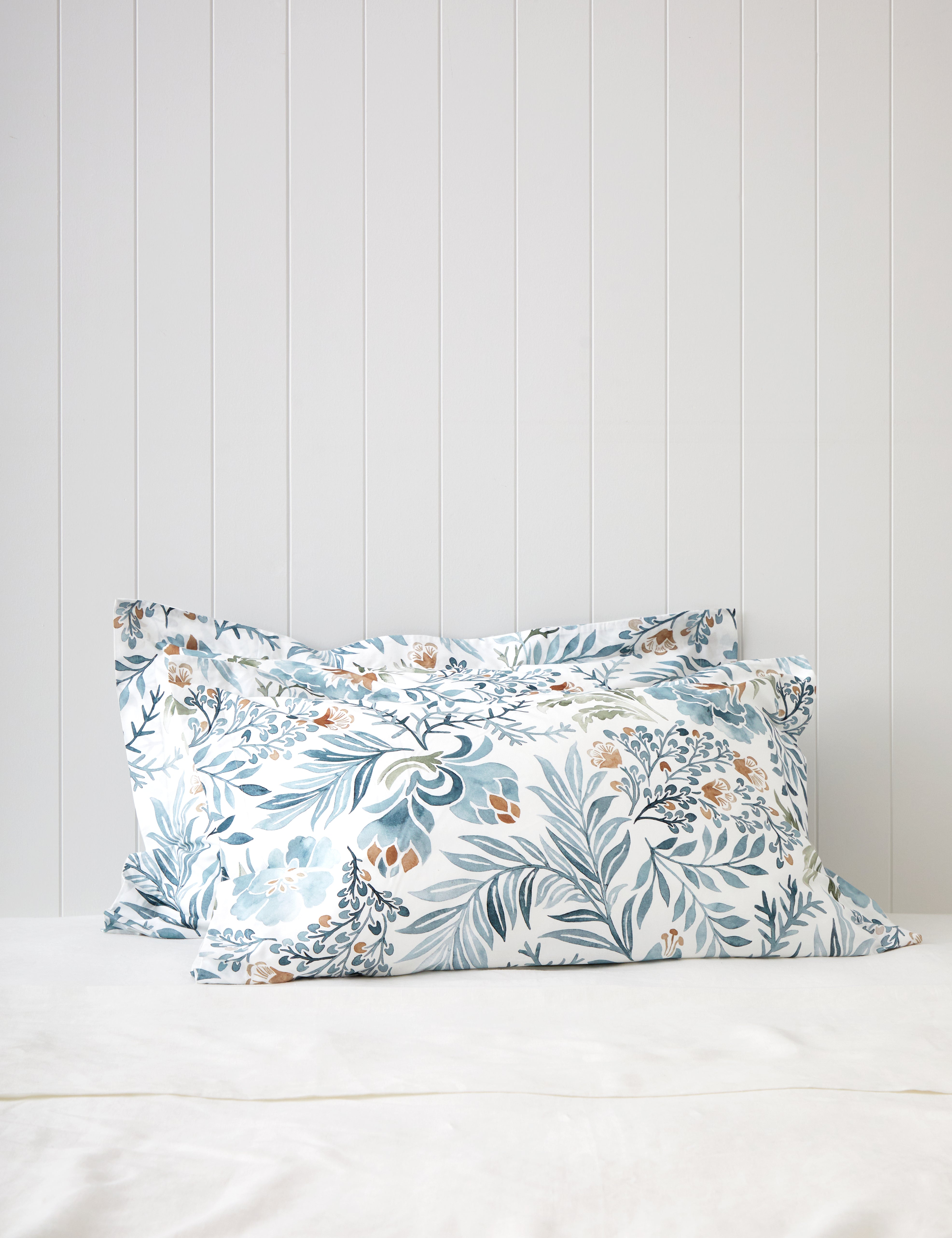 Bellevue Oxford Pillowcase Set | Floral-1