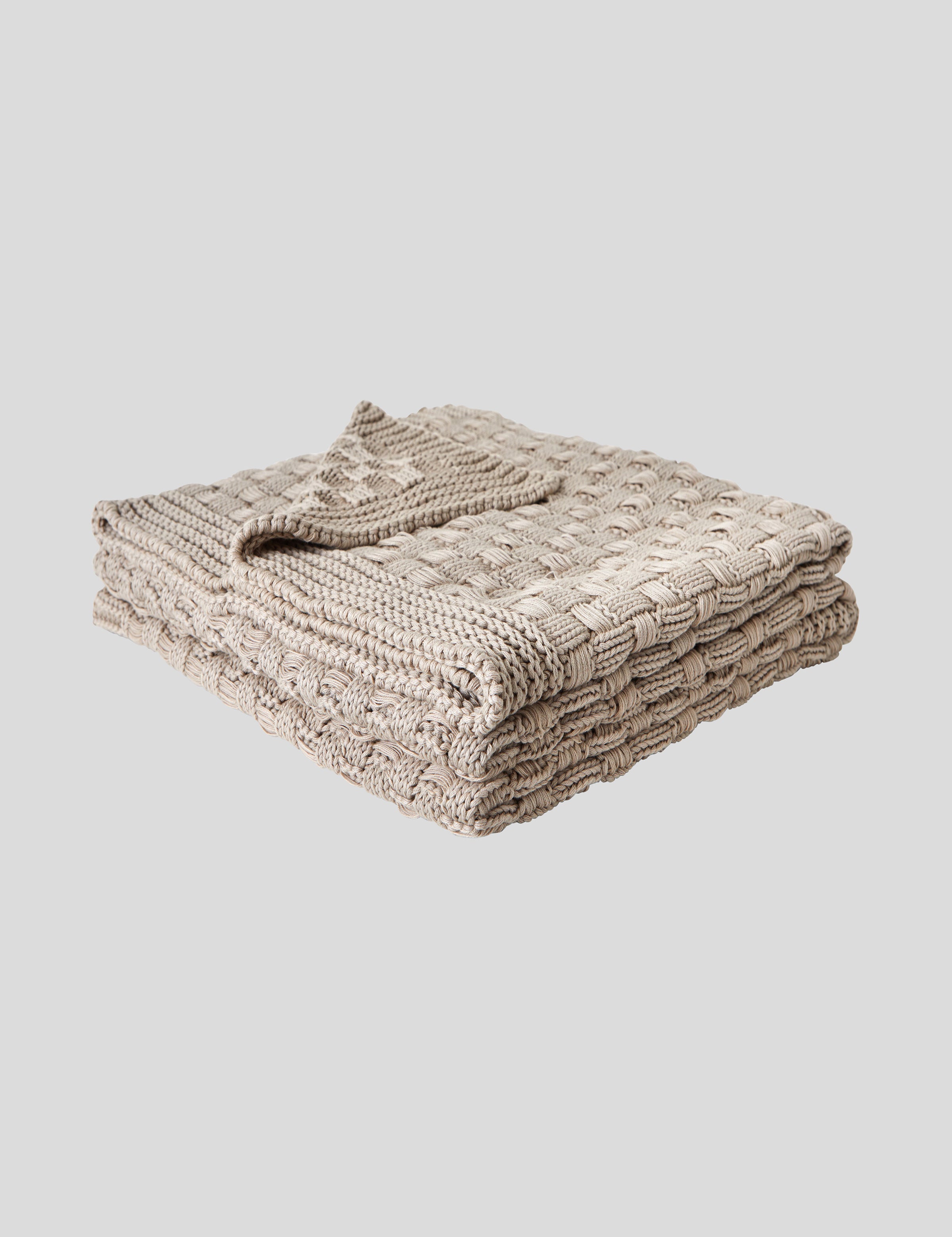 Belmont Cotton Throw | Natural-1