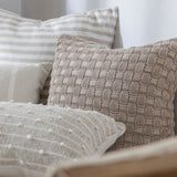Belmont Square Cushion Cover | Natural-2