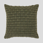 Belmont Square Cushion Cover | Olive-1