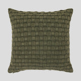 Belmont Square Cushion Cover | Olive-1
